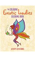 Coloring Exotic Ladies Coloring Book