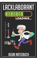 Lacklaborant Loading... Azubi Notizbuch