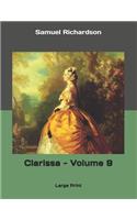 Clarissa - Volume 9: Large Print