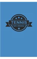 Tennis: Notizbuch für Tennis Spieler kariert squared Notebook Journal 6x9 karo