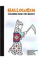 Halloween Coloring Book for Adults