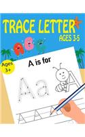 Trace Letters Ages 3-5