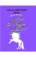 gratitude book gift unicorn