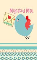 Migrated Mail Journal: Super Cute Baby Bird Diary 6 X 9 Keeping Goals, Sketching, Notes and Writing Ideas for Women, Girls and Teens