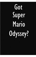 Got Super Mario Odyssey?