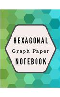 Hexagonal Graph Paper Notebook