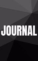 Polygonal Abstract Geometric Background Lined Writing Journal Vol. 22: Promoting Creativity Through Journaling...One Day at a Time(22 Geometric)