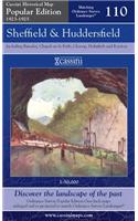 Sheffield and Huddersfield: (No. 110 Cassini Popular Edition Historical Map)