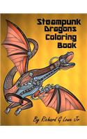 Steampunk Dragons Coloring Book