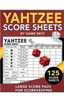 Yahtzee Score Sheets