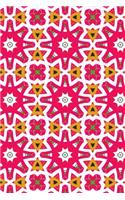 Geometric Pattern Journal - 210 Page Blank Lined Journal -
