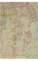 Antique 1906 Map of The Borough of Queens, New York City Journal: Take Notes, Write Down Memories in this 150 Page Lined Journal