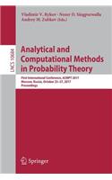 Analytical and Computational Methods in Probability Theory