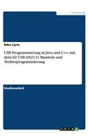 USB Programmierung in Java und C++ mit dem EZ USB AN2131 Baustein und Treiberprogrammierung