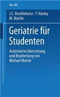 Geriatrie Für Studenten