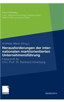 Herausforderungen Der Internationalen Marktorientierten Unternehmensführung