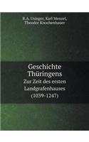 Geschichte Thüringens Zur Zeit Des Ersten Landgrafenhauses (1039-1247)