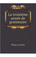 La troisième année de grammaire: (French)