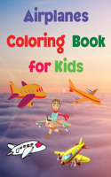 Airplanes Coloring Book for Kids