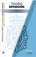 Pack Temario Oposicion Escala Basica Policia Nacional: 4 volumenes
