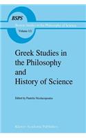 Greek Studies in the Philosophy and History of Science