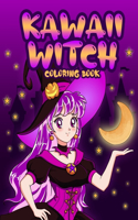 Kawaii Witch Coloring Book