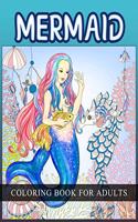 Mermaid Coloring Book For Adults