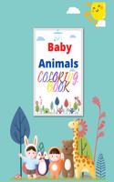 Baby Animals Coloring Book