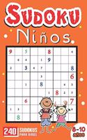 Sudoku Niños 8 Años: 240 Sudokus Para Niños 8-10 Años Con Soluciones