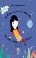 Moon, Julia, and the Telescope, with Solar System Activity