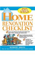 Home Renovation Checklist