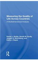 Measuring The Quality Of Life Across Countries