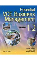 Essential Vce Business Management Units 1 and 2