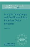 Analytic Semigroups and Semilinear Initial Boundary Value Problems