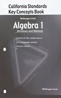 McDougal Littell Structure & Method: Key Concepts Book (Student)