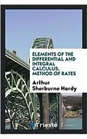 Elements of the Differential and Integral Calculus. Method of Rates