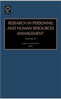 Research in Personnel and Human Resources Management