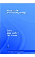Handbook of Consumer Psychology