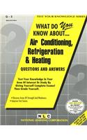 Air Conditioning, Refrigeration & Heating