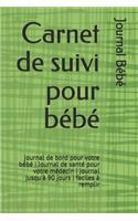 Carnet de suivi pour bébé