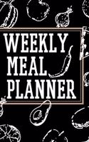 Weekly Meal Planner: Food Journal Meal Planner Notebook and Grocery Shopping List for Food Prep Gift