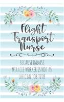 Flight Transport Nurse