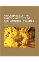 Proceedings of the Suffolk Institute of Archaeology (Volume 3): (English)