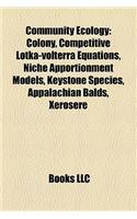 Community Ecology: Biological Interactions, Ecological Succession, Mutualism, Commensalism, Camouflage, Henry David Thoreau, Carnivore(English)