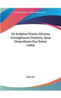 de Scriptore Prioris Adversus Aristogitonem Orationis, Quae Demosthenis Esse Fertur (1884)