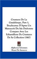Crustaces de La Gaudeloupe, Part 1, Brachyures