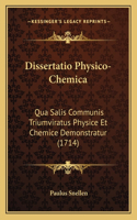 Dissertatio Physico-Chemica