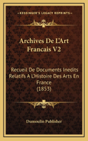 Archives de L'Art Francais V2