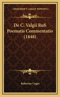 De C. Valgii Rufi Poematis Commentatio (1848)