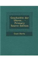 Geschichte Der Uhren...